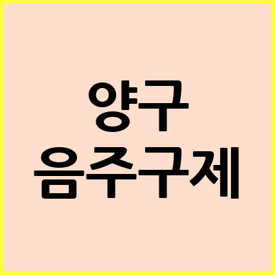 양구 음주운전 변호사
