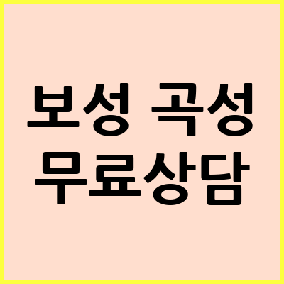 보성/곡성 음주운전 변호사