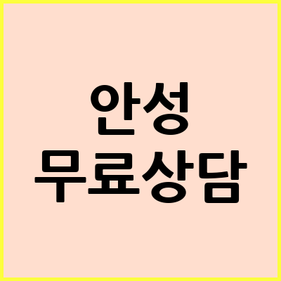 안성 음주운전 변호사
